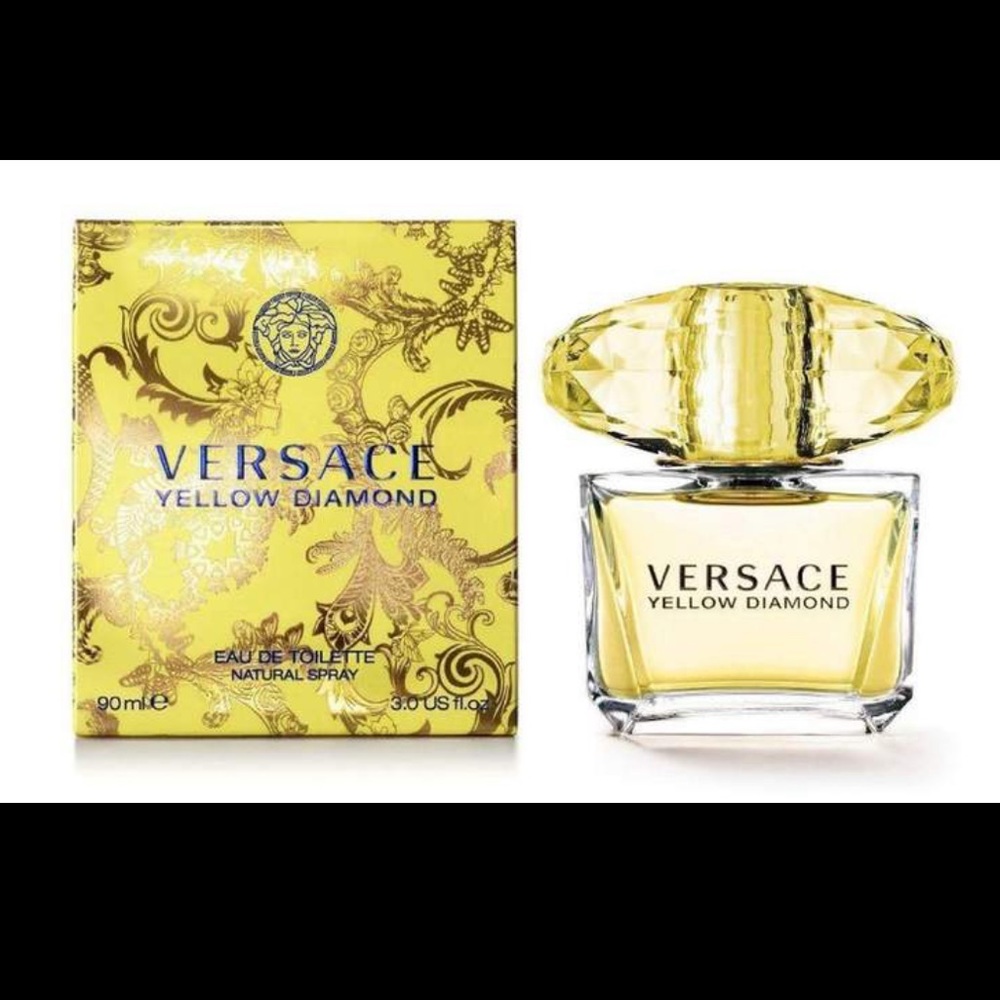 VERSACE Bright Crystal Eau de Toilette Spray      medium bottle - 3 oz.